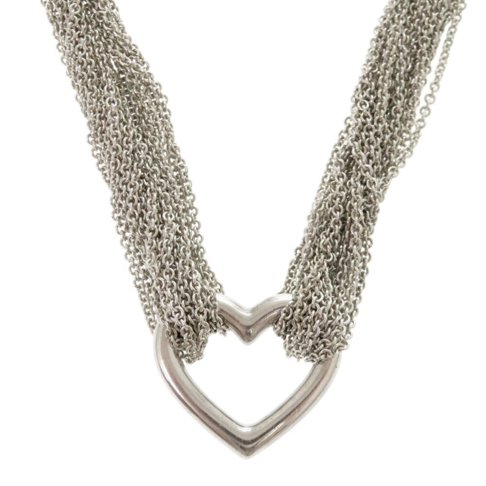 TIFFANY Silver Heart Necklace